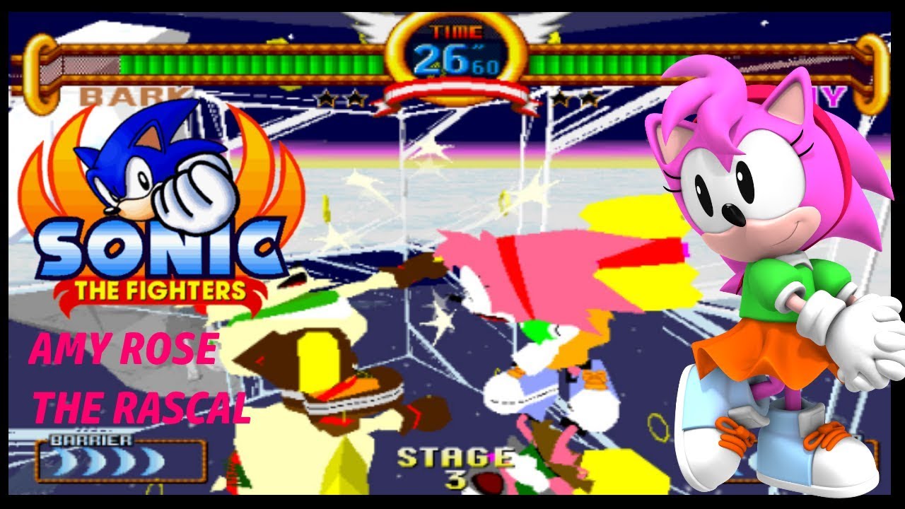 Sonic The Fighters Playthrough-Amy Rose The Rascal - YouTube