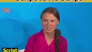 Script vs No Script ft. Greta Thunberg 😂