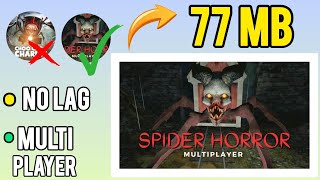 Download spider horror multiplayer game | Low size game for Android| 