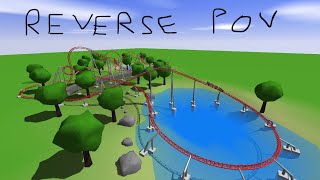 Maverick REVERSE POV Simulation-Cedar Point
