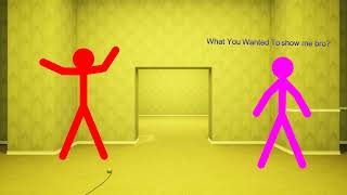 t pose animation vs backrooms