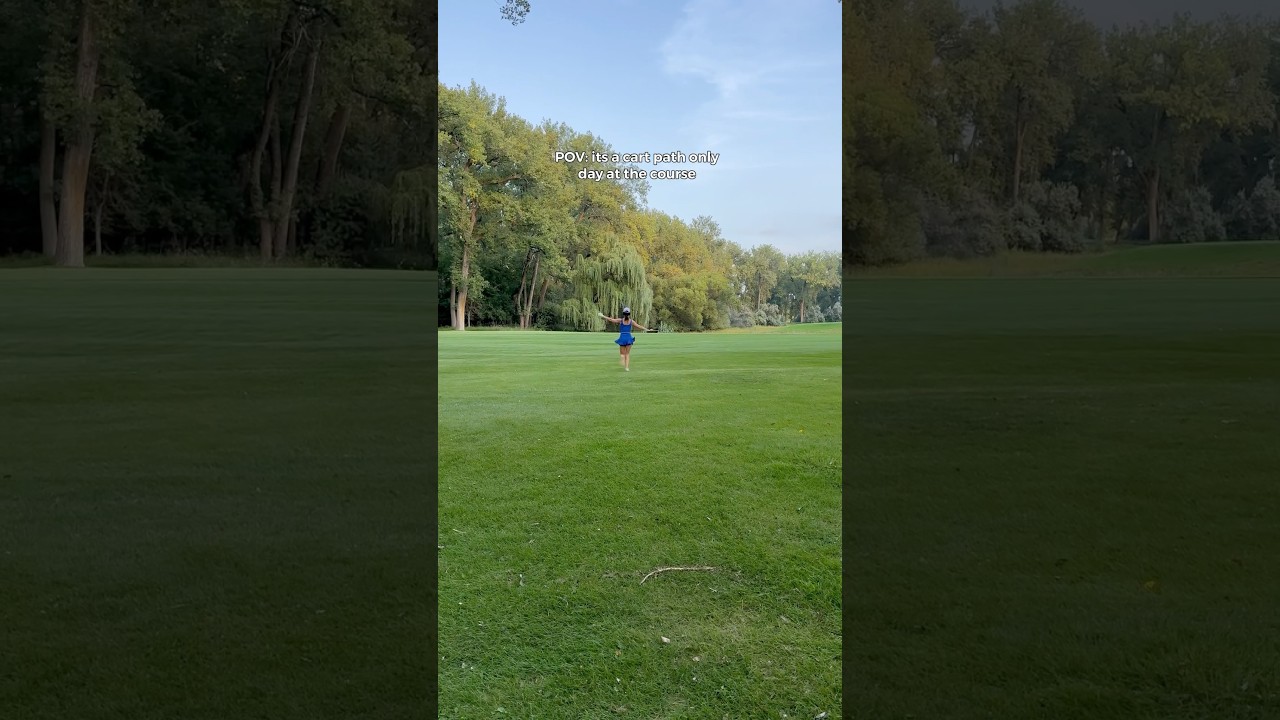 We are out here keeping that pace of play ⛳️ 