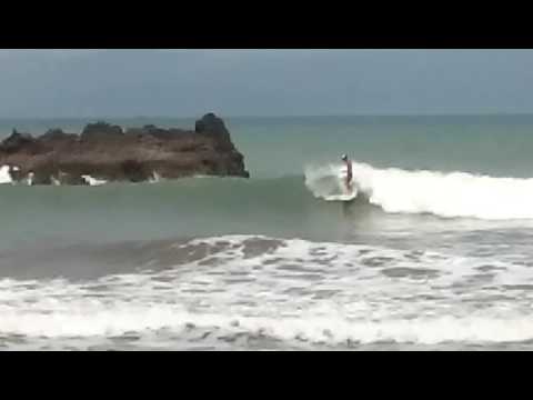 Surfing in karang haji | Surfing in west java (1)