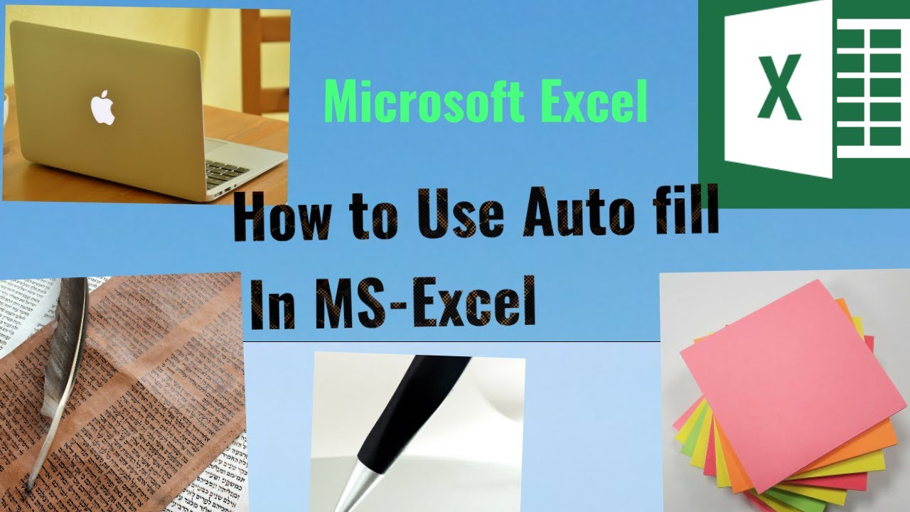 How to use Autofill In Microsoft Excel/Nepali Tutorial - YouTube