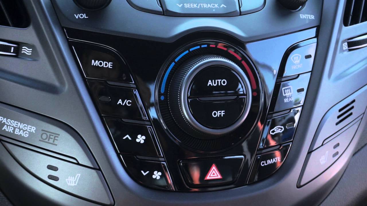 2016 Hyundai Veloster Turbo Automatic temperature control YouTube