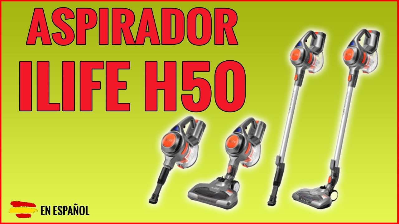 Aspirador ILIFE H50 en Español - YouTube