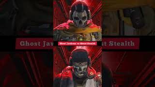Ghost Jawbone 💀 vs Ghost Stealth ☠️ | Rebirth Island Plane Intro Comparison | COD Mobile