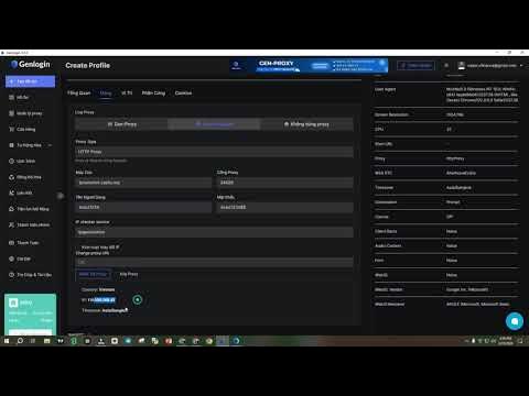 Outline Video 2. Hướng dẫn làm airdrop nhiều ví nhiều acc - Chuẩn bị proxy và add vào profile chạy thử