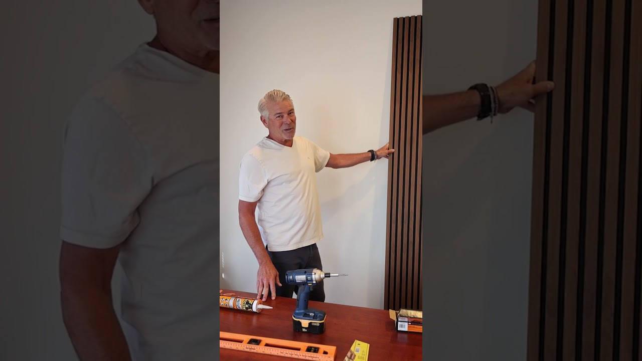 How to Install Leo Main Wood Wall Panels