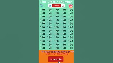 Find Odd. #quiz #facts #gk #odd #numberpuzzle #iqtest #viral #funpuzzle #shorts