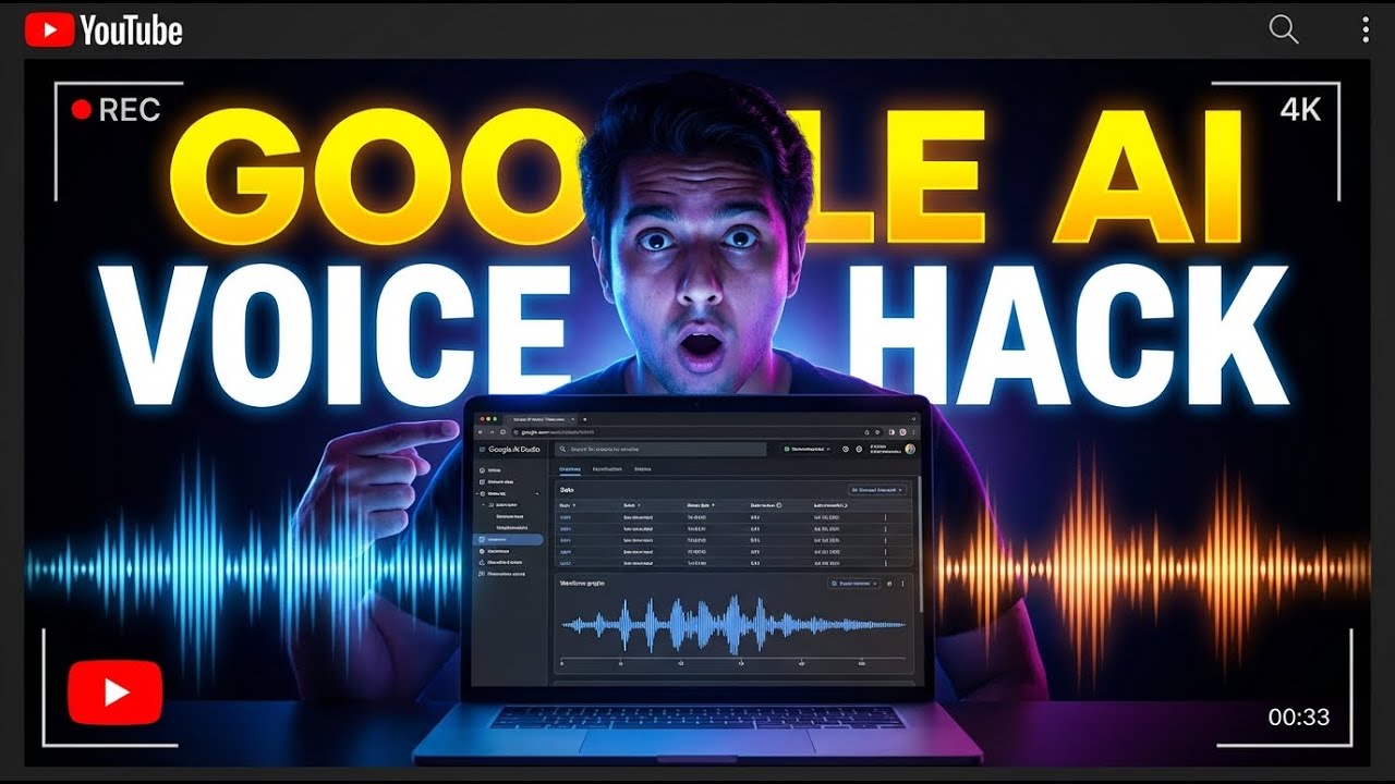Create Your Own Voice Over Tool FREE | Google AI Studio 2026