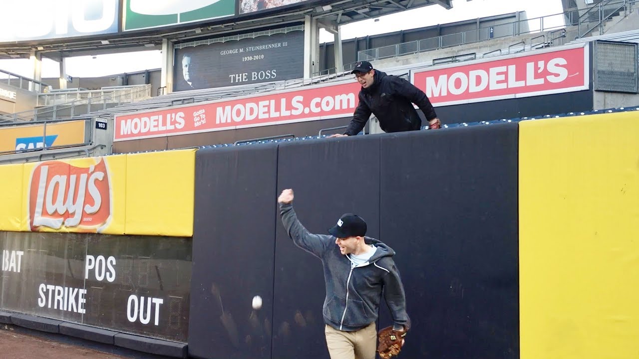 Yankee Stadium Tailgate Wipeout [VIDEO]