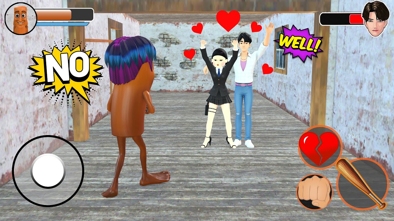 Playing as Tung Tung Sahur Vs Jinu from KPOP Demon Hunter in Granny House - Funny Animation