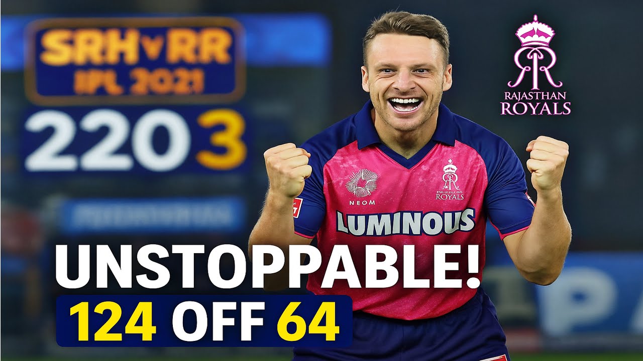 Jos Buttler- The Strike Rate Changer | RR vs SRH 2021
