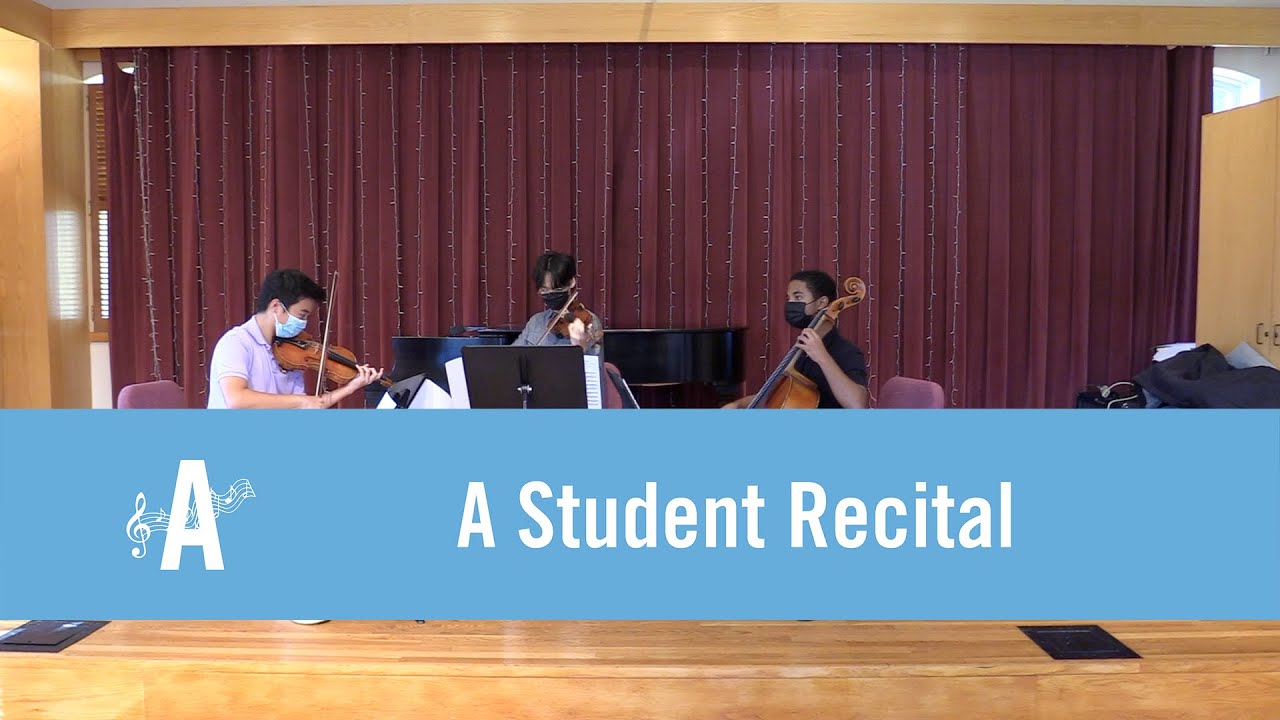 A Student Recital: Family Weekend Fall 2021