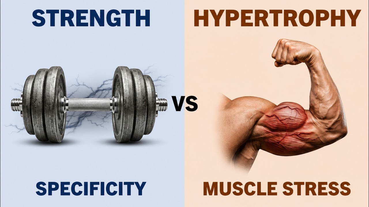 Differences Between Strength vs Hypertrophy Training