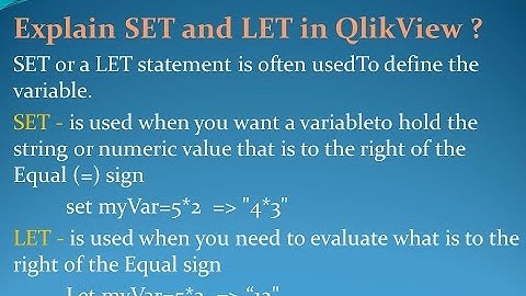 Latest Qlikview Interview Questions and Answers for freshers and experienced– Part 3