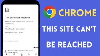 This SIte Can't Be Reached On Chrome Browser Error Problem Solve | MNtechwork