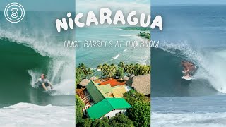 SURFING THE BOOM!! CRAZY BARRELS-  our experience at AMARU NICARAGUA