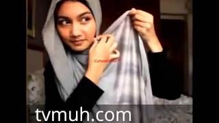 Tutorial Hijab Simple | Putri Melati. 