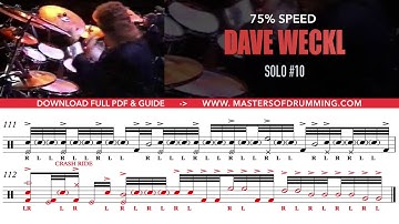 10 Days Of Dave Weckl - DAY 10