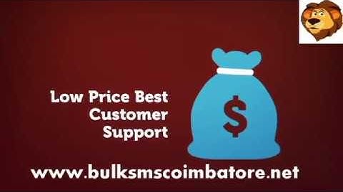 Promotional Bulk SMS Services Provide in Coimbatore