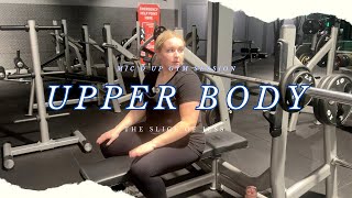 Mic'd Up Gym Session // Upper Body