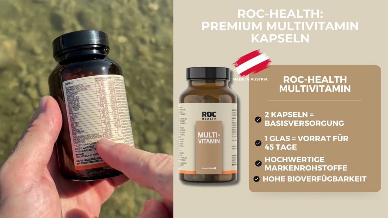 video ROC-Health Multivitamin Kapseln