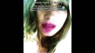 Roadkill by Katie Jane Garside has two different versions