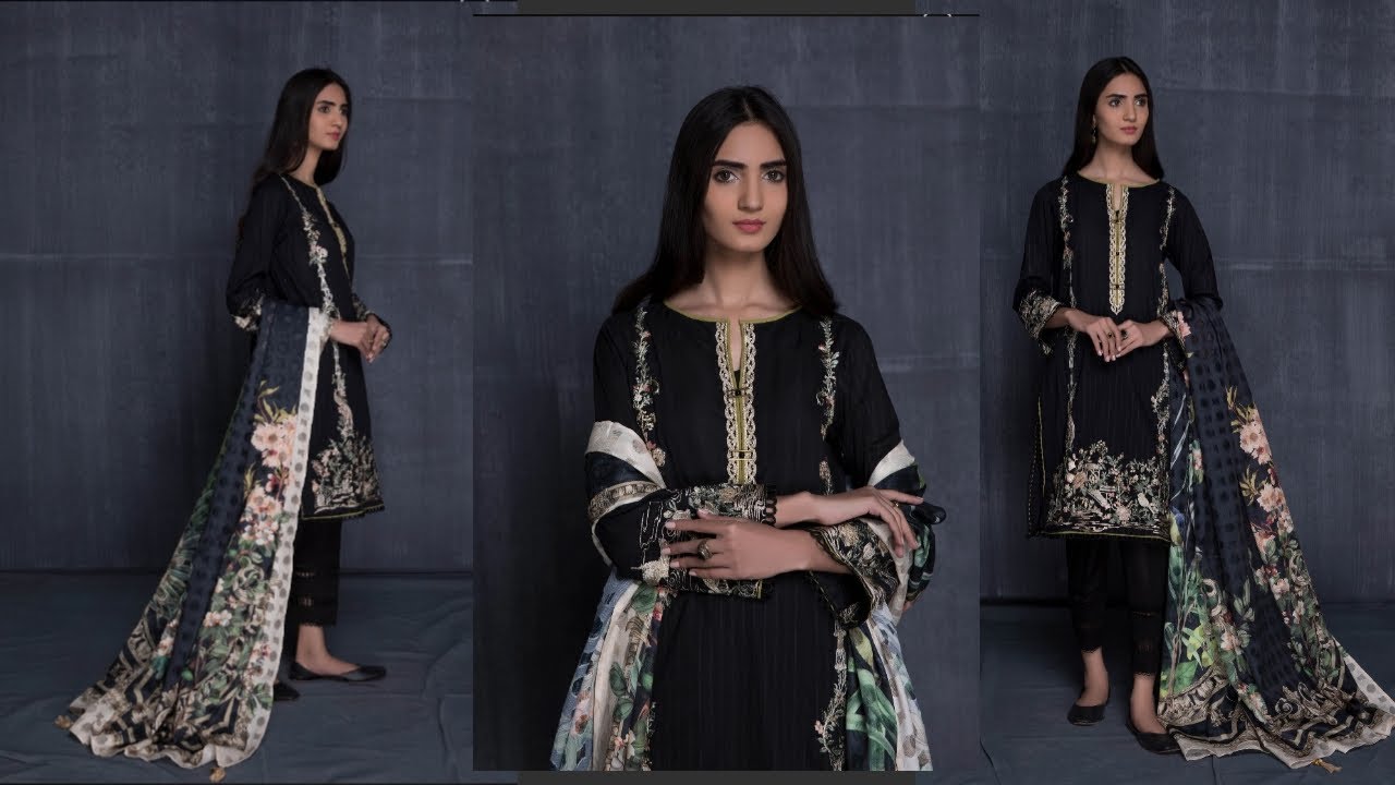 Sapphire new dresses/ Sapphire black dresses/ Sapphire Pret collection