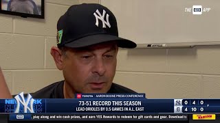 Aaron Boone on Carlos Rodón, the bullpen, & more
