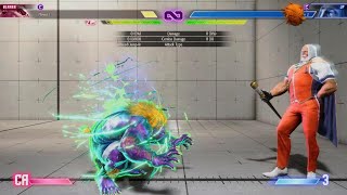 Street Fighter 6 Blanka Random Corner Combo