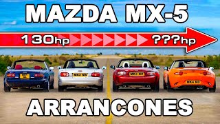 Generaciones Mazda MX5: ARRANCONES