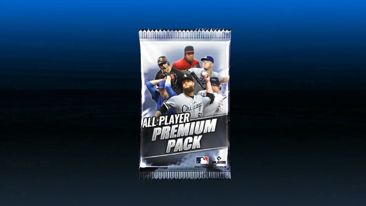 MLB 9 Innings 100 Premium packs open