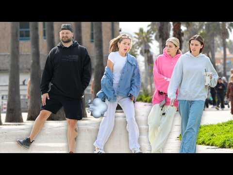 Funny FART Prank At The Beach FARTMAN Strikes Again 