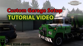 How To Install & Customize Jab Modshop’s Custom Garage Rework | American Truck Simulator