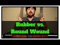 Kala U-Bass Rubber vs. Round Wound Strings - Comparison