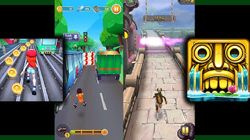 Bus Rush 2 Vs Temple Run 2 Enchanted Palace Endless Run