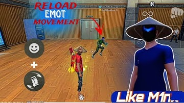 reload emote movement trick | reload emote movement like m1nx 🔥 😱m1nx reload emote movement tutorial