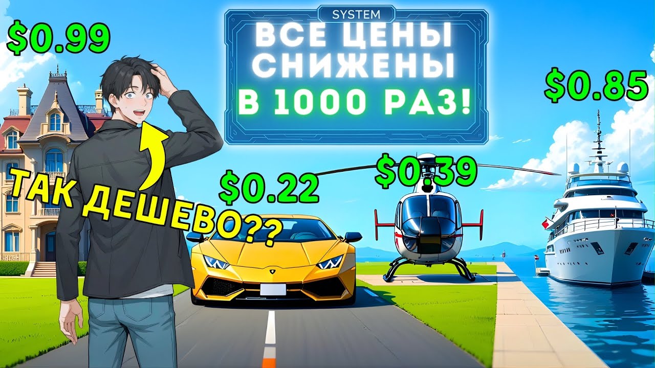 Всё В МИРЕ Стало ДЕШЕВЛЕ В 10000 Раз, КРОМЕ ЕГО ЛИЧНЫХ ДЕНЕГ! - ПЕРЕСКАЗ МАНХВЫ