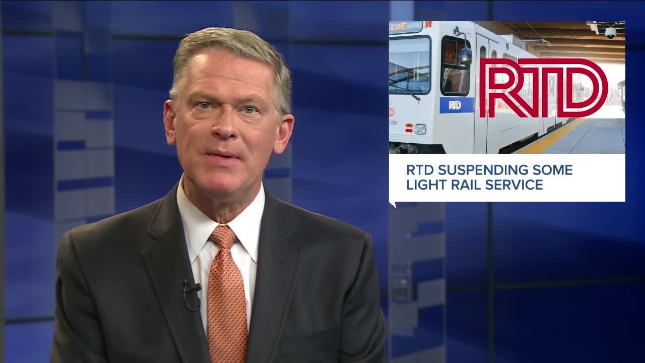 RTD will suspend some light rail service downtown through last quarter of 2024