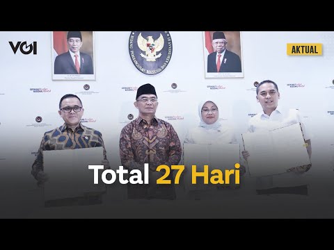 Pemerintah Tetapkan Libur Nasional dan Cuti Bersama 2024