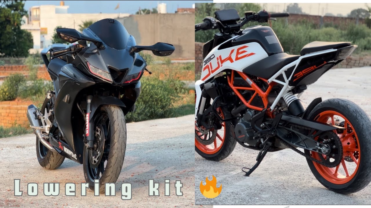 Lowering kit install in r15 v3 on front shocker / cosmetic modes in ...