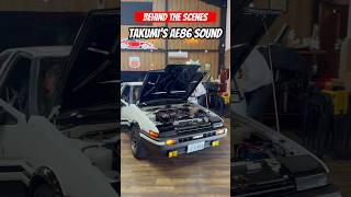 【拓海仕様】ほぼ完コピの頭文字D藤原拓海仕様のAE86！