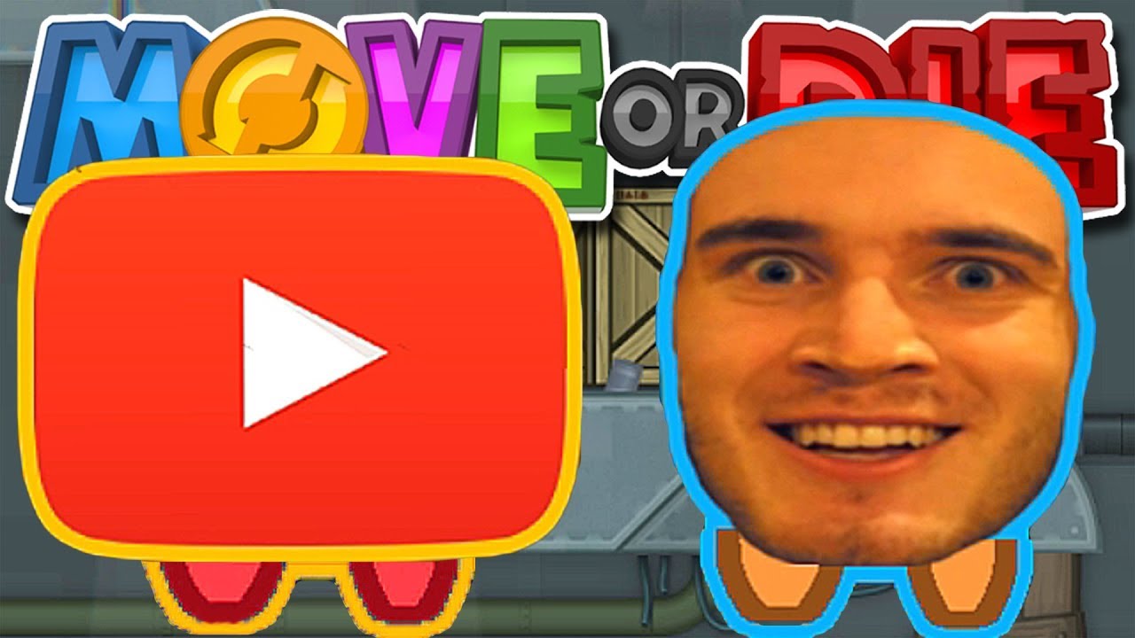 PEWDIEPIE vs YOUTUBE | Move or Die Gameplay PART 13