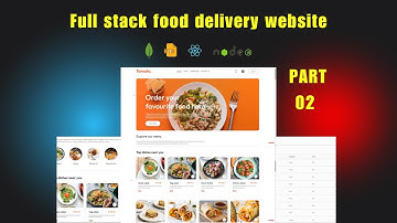 How To Create Full Stack Food Delivery Website In React JS | MongoDB | Express | Node JS & Stripe