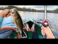 Foldable kayak fishing nonstop action