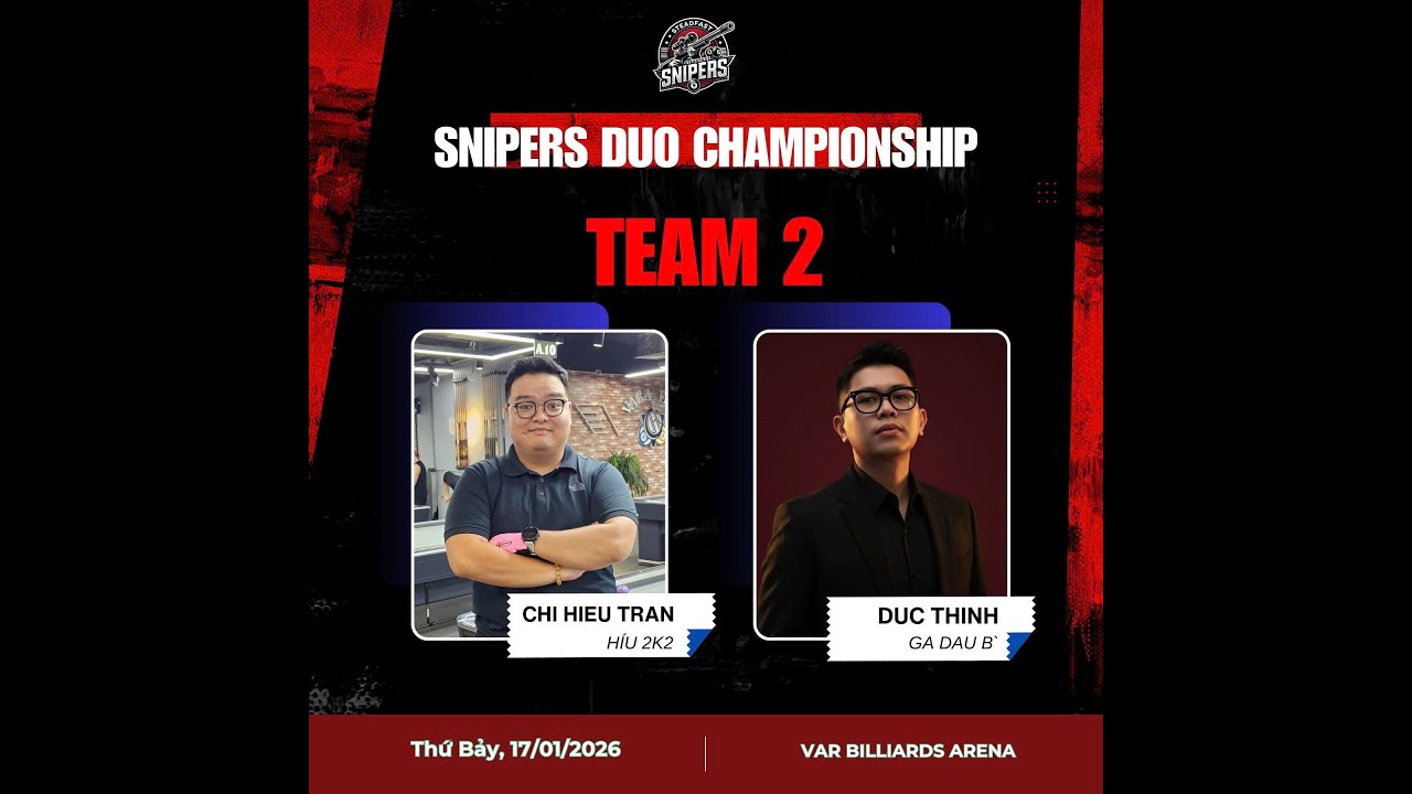 [CHUNG KẾT] Hoan Lê & Đức Phạm vs Hiếu Béo & Gã Đầu Bạc