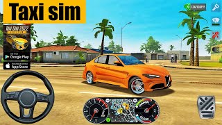 Taxi Sim Evolution -  Driving ALFA ROMEO GIULIA Car - Android Gameplay #15 screenshot 1