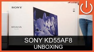 Sony KD55AF8 - Unboxing  - Thomas Electronic Online Shop – KD55AF8BAEP – KD-55AF8